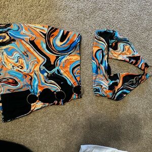 White Fox Boutique Multicolor Swirl SET